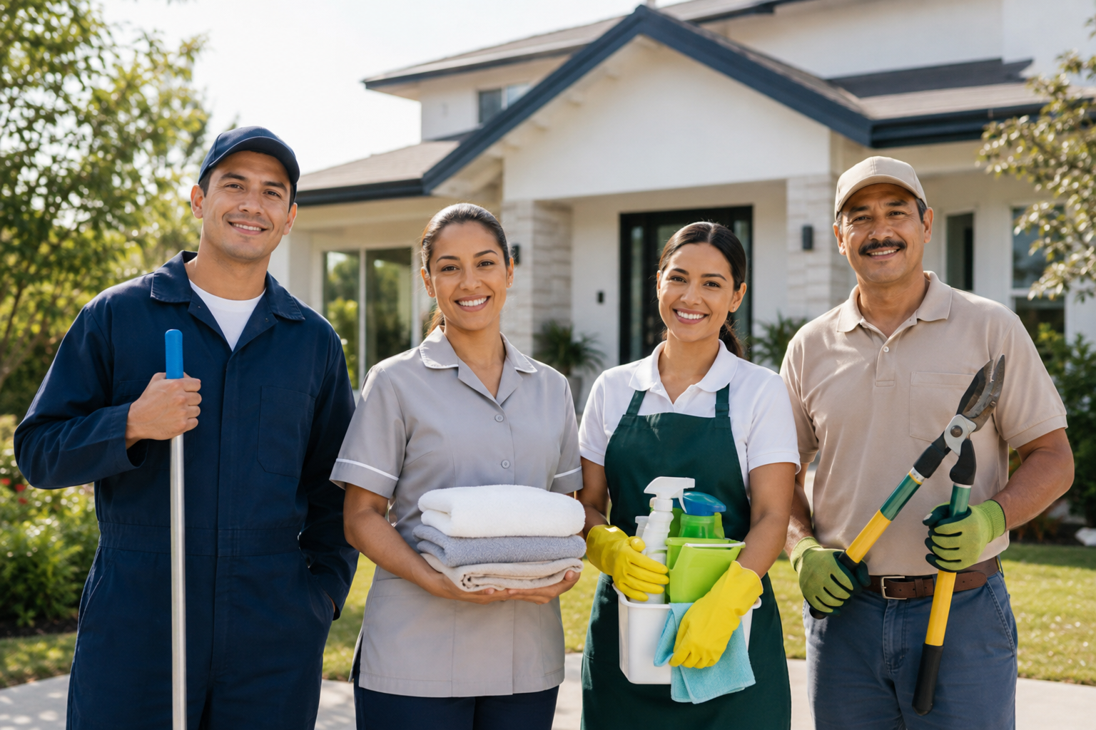 Personal de diferentes servicios de CuidaCosta